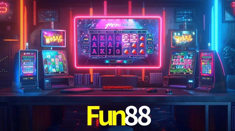 Interfaz de la app móvil Fun88 en un smartphone moderno